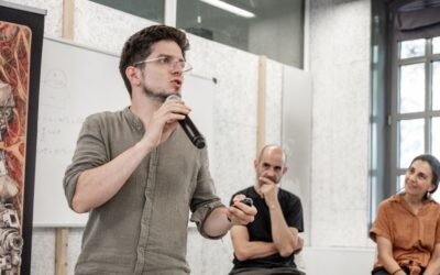 Angelo Scopano presented the project at the IV Open Forum on Arts, Science & Technology