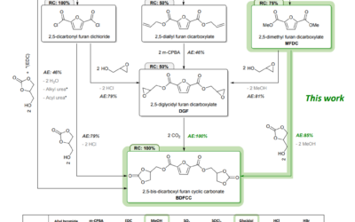Solvent-Free Synthesis of Renewable FDCA-based Bis-Cyclic Carbonate Using a Metal-Free Heterogeneous Catalyst